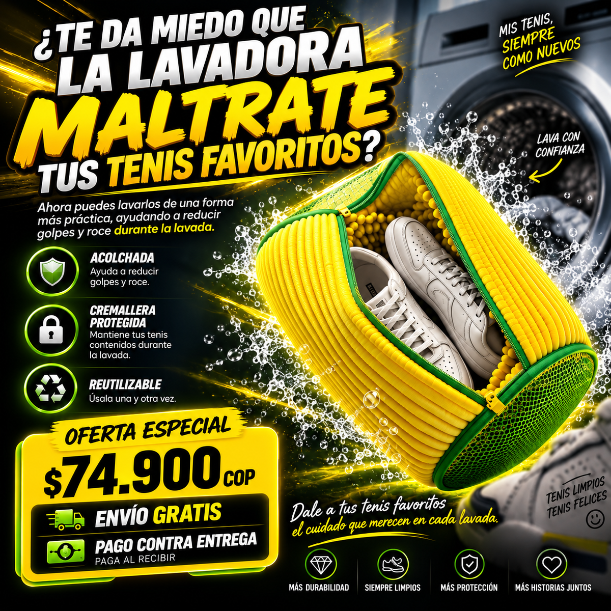 LAVATENIS PRO (Bolsa Protectora)