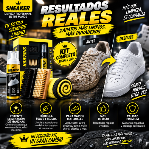 Kit De Limpieza Para Zapatillas
